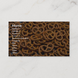 Brezeln Visitenkarte