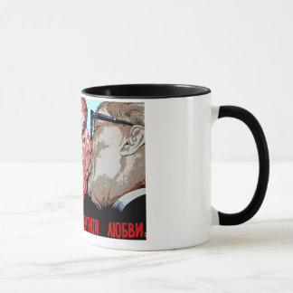 Brezhnev- u. Honecker-Kuss, Ostseiten-Galerie, Tasse