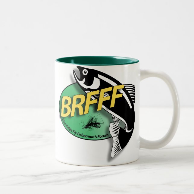 BRFFFF Logo-Tasse Zweifarbige Tasse (Rechts)