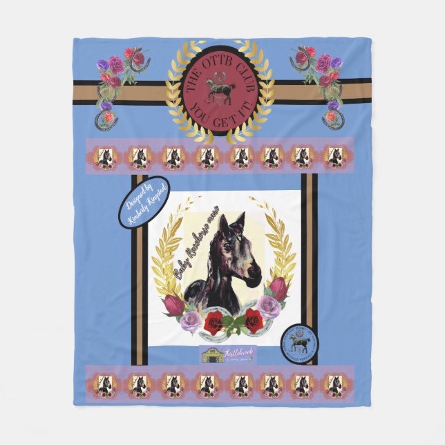 Brhm Otto Club Fleece Blanket (Vorderseite)