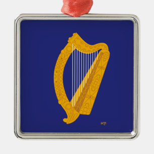 Brian Boru Harp Ornament Aus Metall