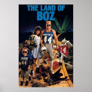 BRIAN BOSEWORTH DAS LAND VON BOZ POSTER