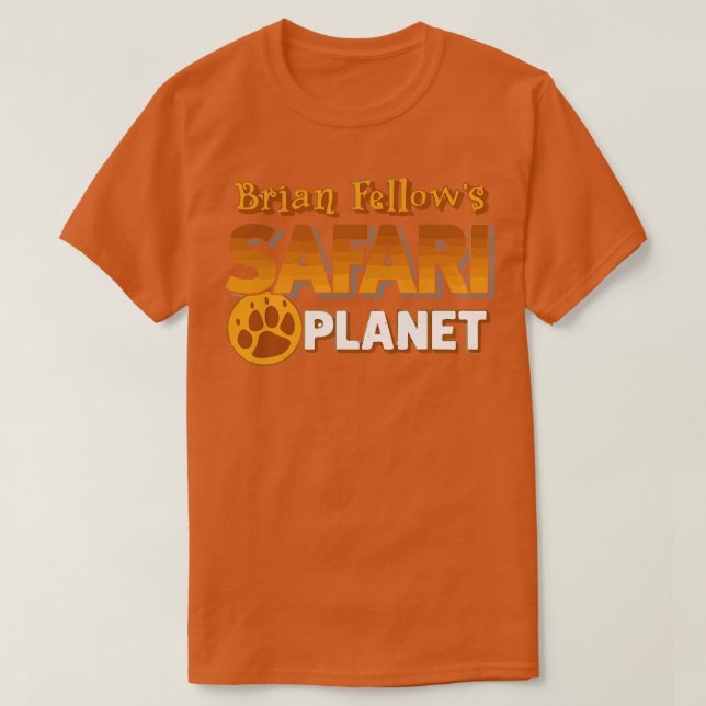 Brian Fellows Safari Planet T-Shirt (Design vorne)