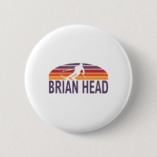Brian Head Iron Landkreis Utah Usa Ski Resort Snow Button