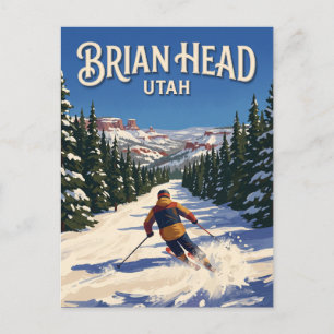 Brian Head Resort Utah Postkarte
