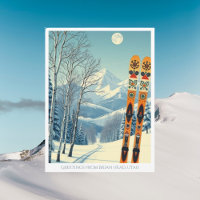 Brian Head Utah Skigebiet Postcard