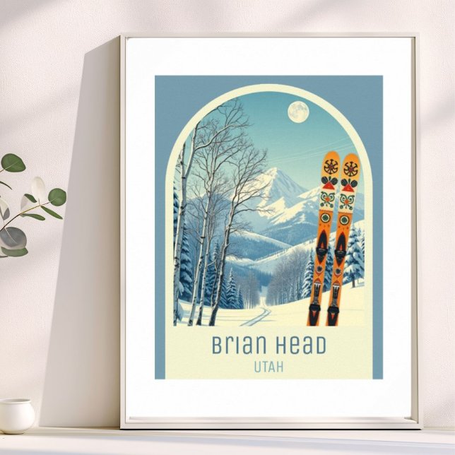 Brian Head Utah Skigebiet  Poster (Von Creator hochgeladen)