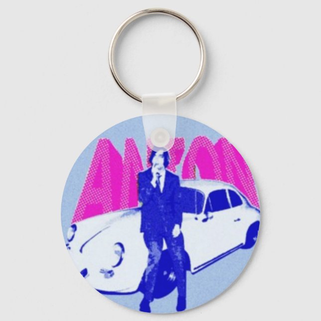 Brian Jonestown Massacre Key Ring - Anton Newcombe Schlüsselanhänger (Vorderseite)