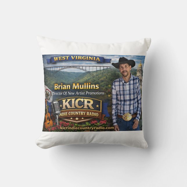 Brian Mullins Pillow Kissen (Vorderseite)