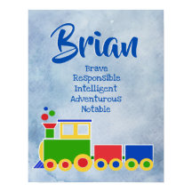 Brian Name Poster