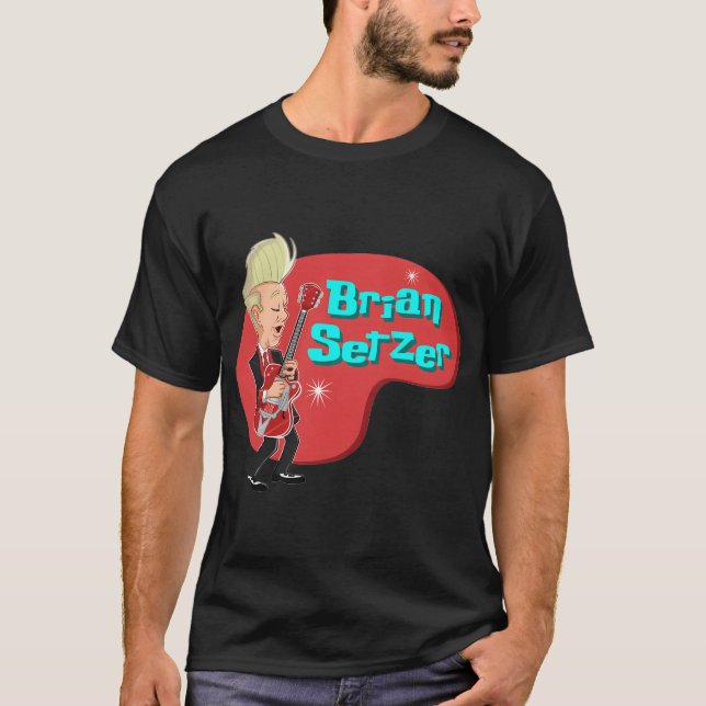 Brian Setzer T-Shirt (Vorderseite)