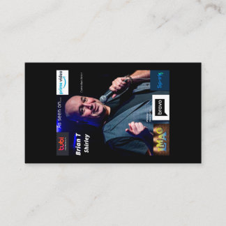 Brian T Shirley Bus Card Visitenkarte