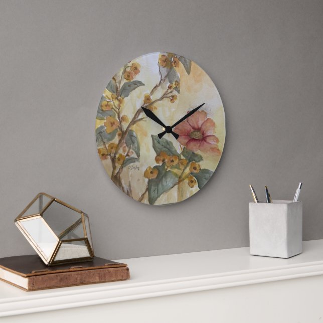 Brianne Clock Große Wanduhr (Büro)