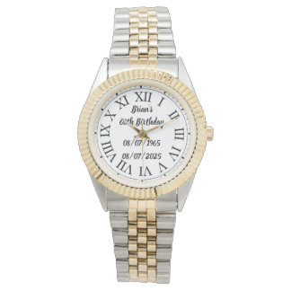 Brian's 60. Geburtstagsuhr Armbanduhr