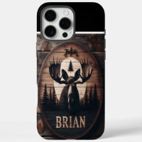 Brian's Elch-Holzschild