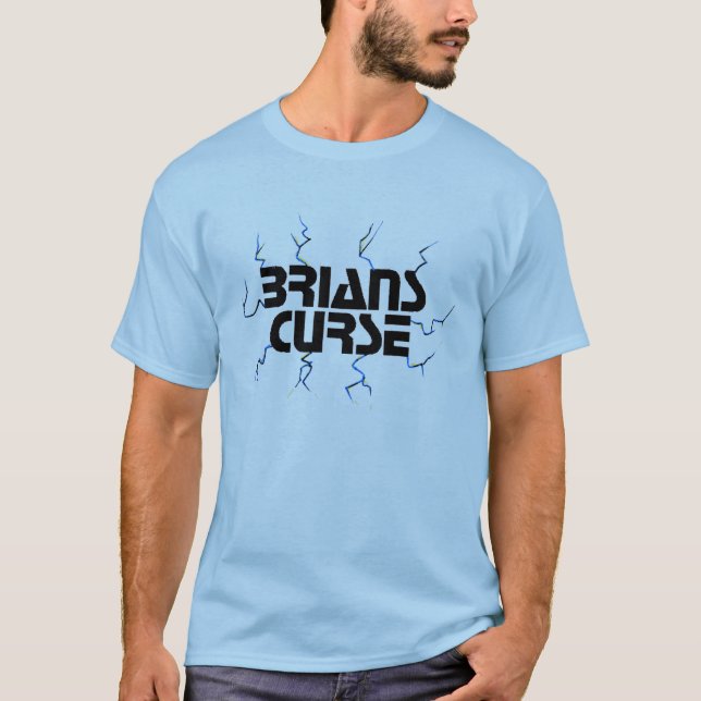 Brians Fluch-Blues T-Shirt (Vorderseite)