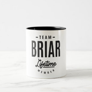 Briar Personalisiert Name Zweifarbige Tasse
