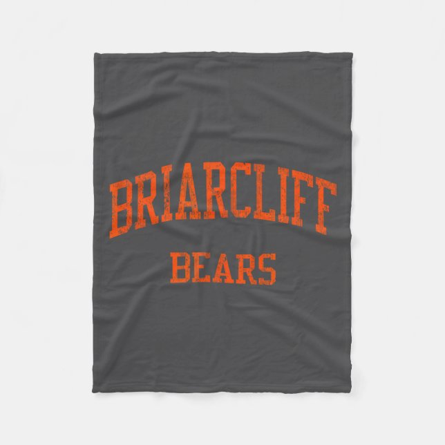 Briarcliff High School Hs Briarcliff Manor Ny Vint Fleecedecke (Vorderseite)