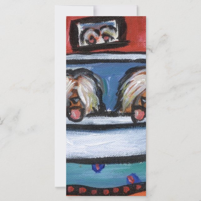 Briard bathtime (Vorderseite)