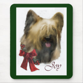 Briard Christmas Geschenke Mousepad