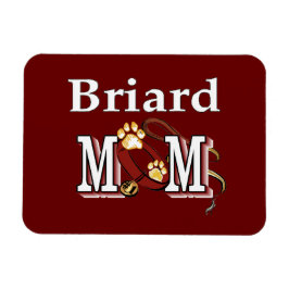Briard Dog MAMA Magnet