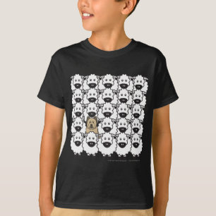 Briard in den Schafen T-Shirt