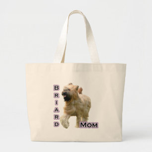 Briard Mama 4 Jumbo Stoffbeutel