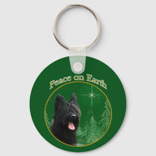 Briard Peace Schlüsselanhänger