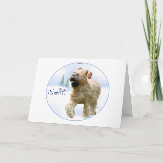 Briard Weihnachten (Vorderseite)