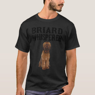 Briard Wisperer Dog T-Shirt