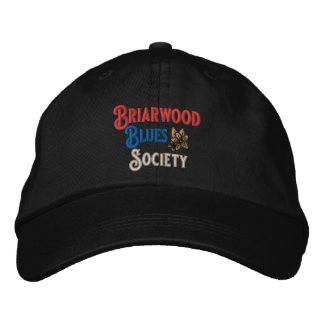 Briarwood Blues Society Klassische Baseballkappe Bestickte Baseballkappe