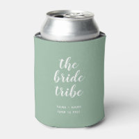 Bribe Stamm Brautparty Bridesmaid Sage Green