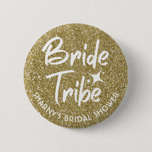Bribe Tribe Brautparty Button