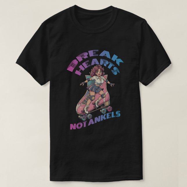 Brich Herzen, nicht Knöchel T-Shirt (Design vorne)