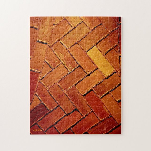 'Brick Abstract' Puzzle (Vertikal)