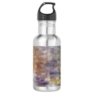 Brick Abstract Winter Fall Stainless Steel Water B Edelstahlflasche