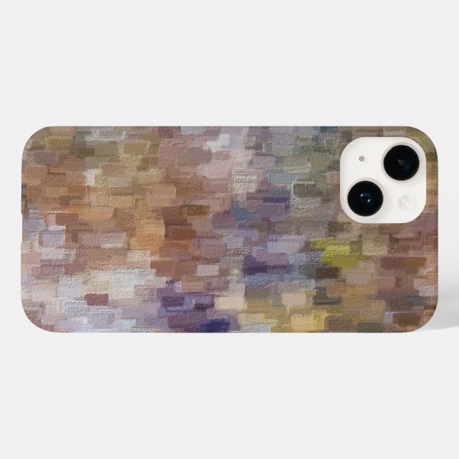 Brick Abstrakt Winter Fall Case-Mate iPhone Hülle (Rückseite (Horizontal))