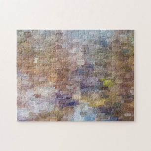 Brick Abstrakt Winter Fall Puzzle