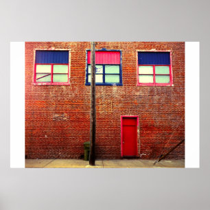 Brick Beauty Poster