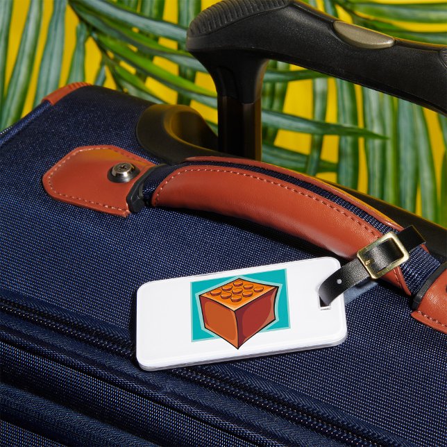 Brick Block Fun Building Toy Gepäckanhänger (Von Creator hochgeladen)