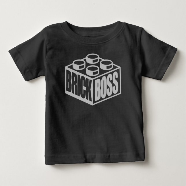 Brick Boss Baby T-shirt (Vorderseite)