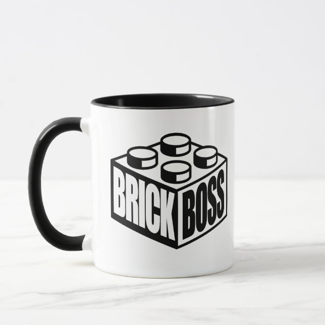 Brick Boss Tasse (Links)