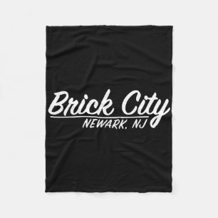 Brick City Newark Nj Stadt New Jersey Heimatstadt Fleecedecke