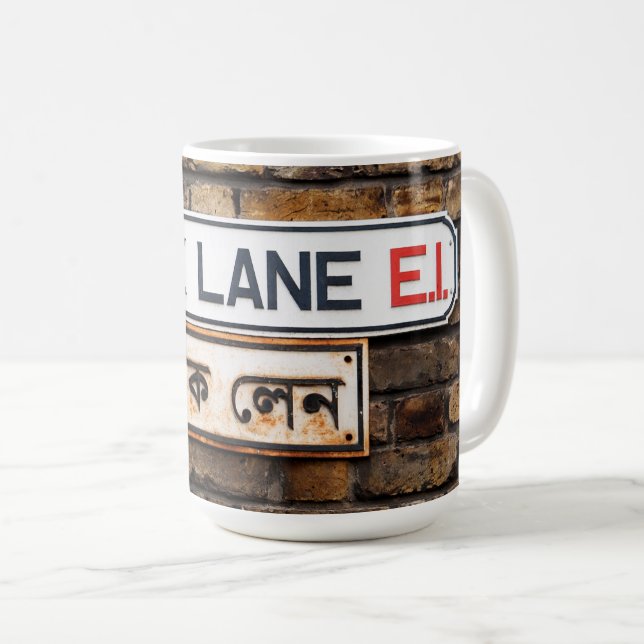 Brick Lane Kaffeetasse (VorderseiteRechts)