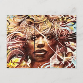 Brick Lane Street Art (1109) Postkarte