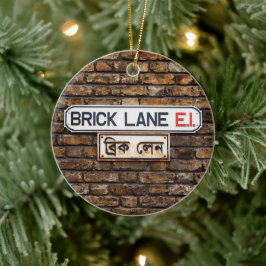 Brick Lane Tree Decoration Keramik Ornament