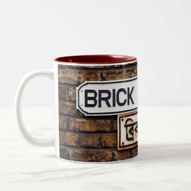 Brick Lane Two Tone Mug Zweifarbige Tasse (Links)