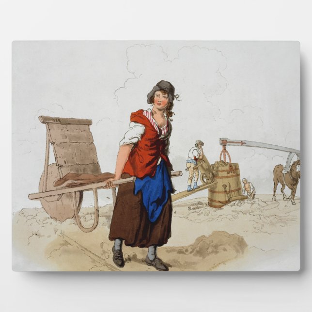 Brick Maker, aus "Kostüm von Großbritannien", öffe Fotoplatte (Vorderseite)