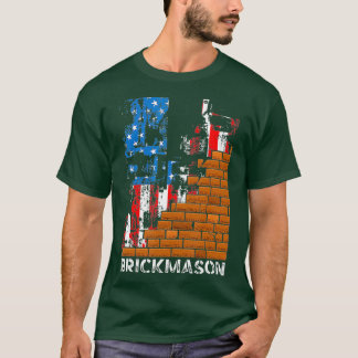 Brick Mason Bricklayer Gewerkschaft Worker T-Shirt