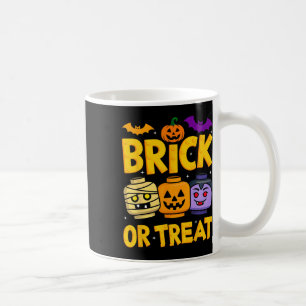 Brick Or Treat Halloween Master Builder Blocks Bau Kaffeetasse